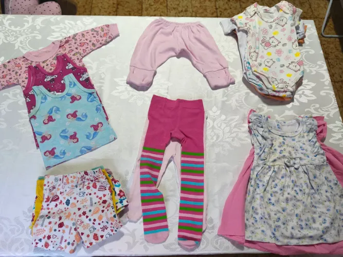 Lote de Roupas Bebê 1 a 3 meses