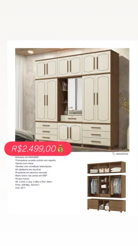 Guarda Roupa Triplex