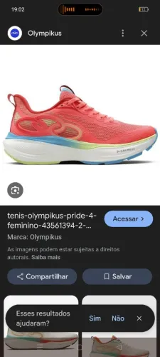 Tênis Olympikus Pride feminino Tamanho 36