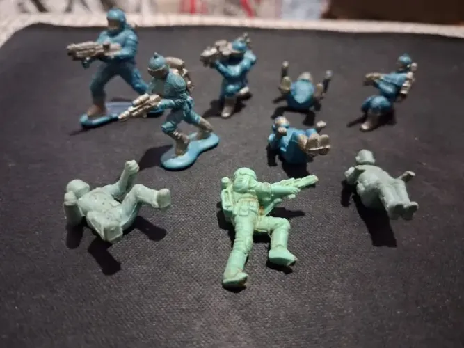 Space Raiders Gulliver Anos 80 Lote 9 Miniaturas (Usado)