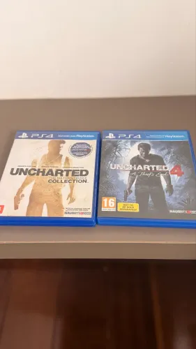 Coleção Uncharted - 1 ao 4 - PS4/PS5