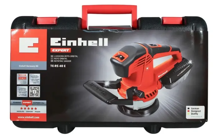 Lixadeira Roto-Orbital Einhell TE-RS 40 E<br>1/12
