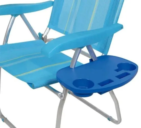 Mesa portátil para cadeira de praia. Mor, produto Novo