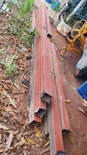 6 perfis 125x50 4,50 fechado chapa grossa 
