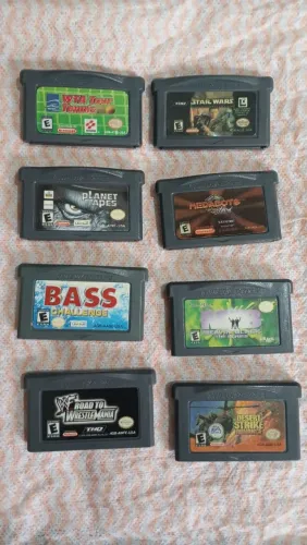 Jogos game Boy advance no estado não sei se funciona <br>R$250+frete