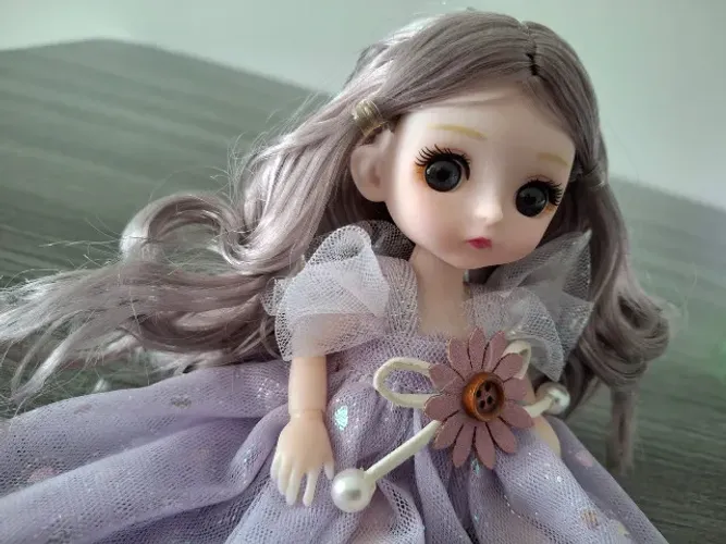 Mini Boneca Articulável 16cm