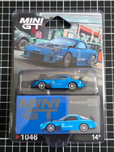 Mazda RX-7 RE-Amemiya 20B NA 3ROTOR-7 - MiniGT<br><br>MiniGT
