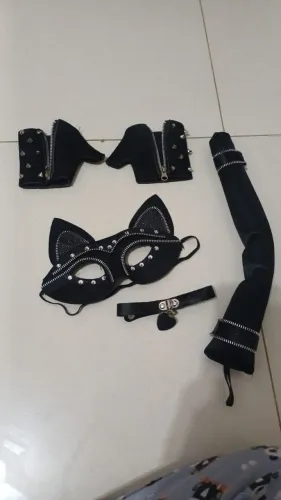 Fantasia halloween gato
