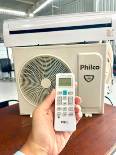 AR CONDICIONADO SPLIT PHILCO 12.000 BTUS INVERTER HI WALL FRIO PAC12FB 220V