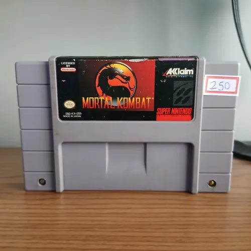 CARTUCHO SUPER NINTENDO - MORTAL KOMBAT