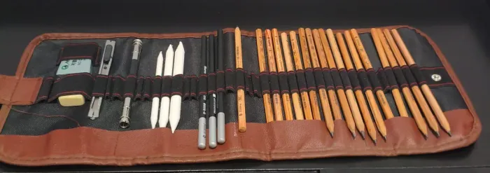 Conjunto peças para desenho