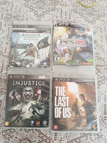 90R$ Jogo de Playstation 3- Qualidade Máxima e Jogos que funcionam bem