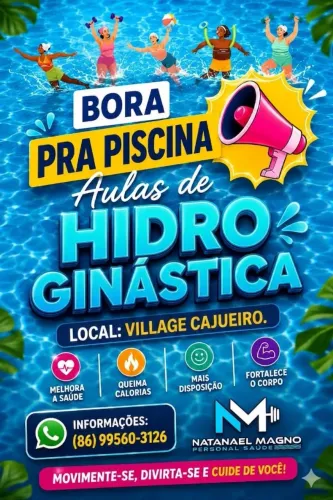 AULA DE HIDROGINÁSTICA 