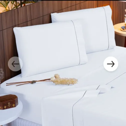 KIT DE LENÇOL PARA CAMA QUEEN 4 PEÇAS 