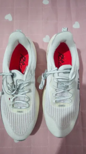 Fila Racer Speedzone 37 Branco+prata<br>Tênis Fila Racer Speedzone