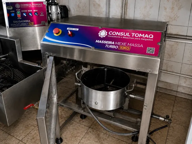 Máquina/fábrica de salgados