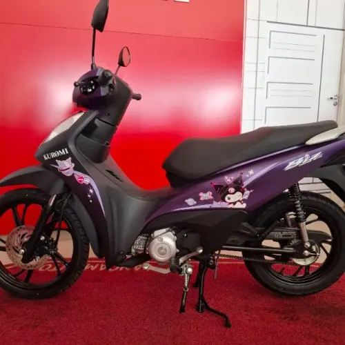 Lançamento Honda BIZ Kuromi - Serie especial - Modela e com visual incrivel 