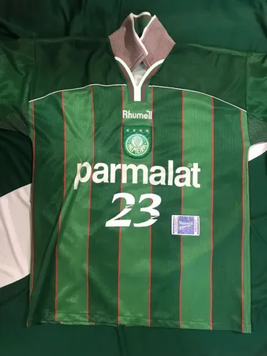 Terceira camisa Palmeiras usada em jogo Mercosul 99