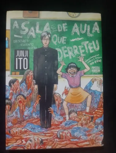 Mangá - A Sala De Aula Que Derreteu [Junji Ito]