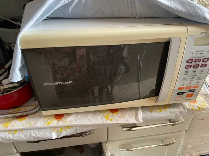 Microondas não está esquentando