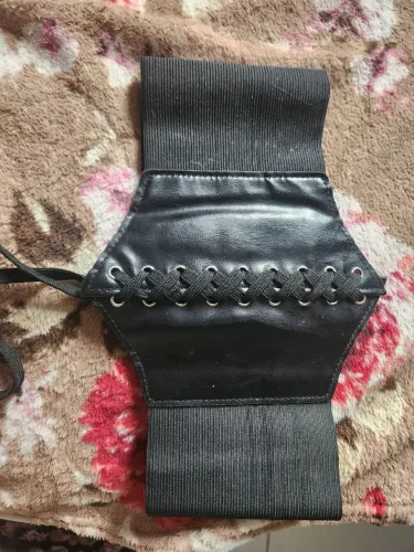 Cinto Espartilho Corset Preto