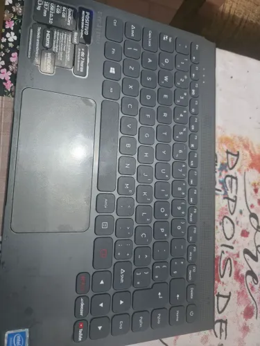 Teclado e bateria , autofalantes notebook positivo motion Q464C