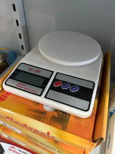 Balança de cozinha 10kg alimentos dieta