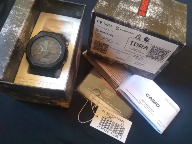 G-shock ga b2100 / thoug solar bluetooth original completo