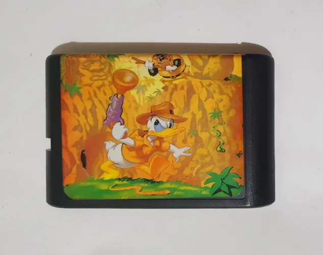 QUACKSHOT STARRING DONALD DUCK JOGO MEGA DRIVE E SEGA GENESIS CARTUCHO ZERADO