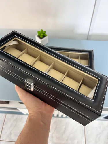 Maleta de luxo para relogios promoção