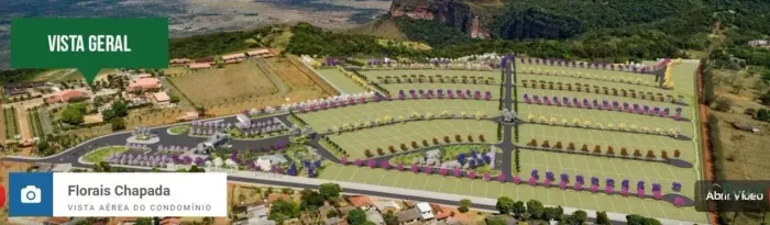Terreno em condomínio para venda, Florais Chapada, Chapada Dos Guimarães