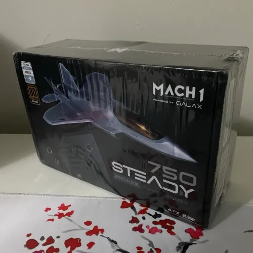 Fonte gamer MACH1 steady 750w 80 plus bronze selo TecLab