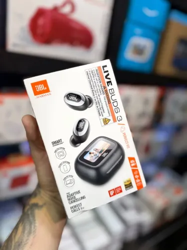 Fone de Ouvido JBL Original! JBL Live Buds 3 Preto