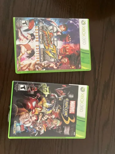 Street fighter iv + Marvel vs Capcom 3