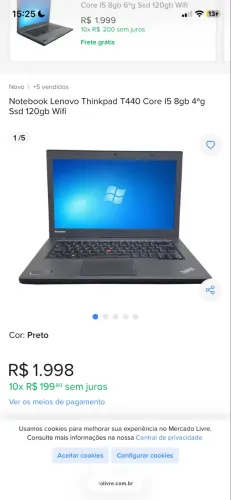 Notebook Lenovo