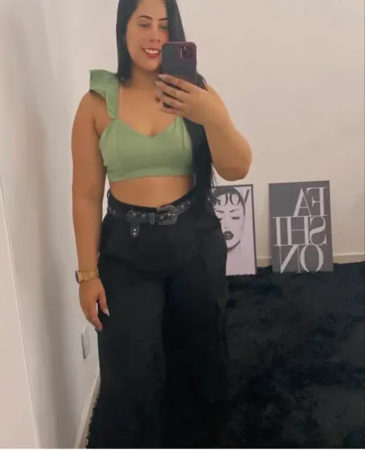 Cropped alfaiataria