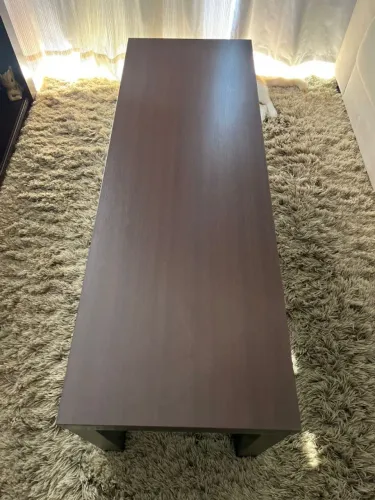 Rack ,mesa e + 2 puffs para sala de estar