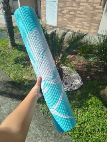 Tapete yoga com *bolsa bag de brinde*