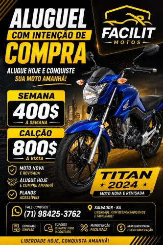 Honda CG 160 Titan Flexone/ed.especial 40 Anos 2024