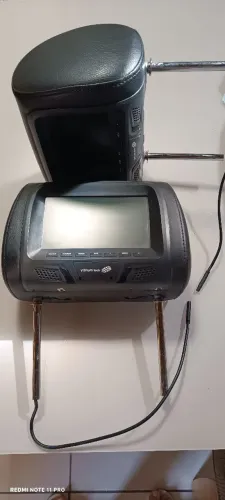 Encosto de cabeça com tela 