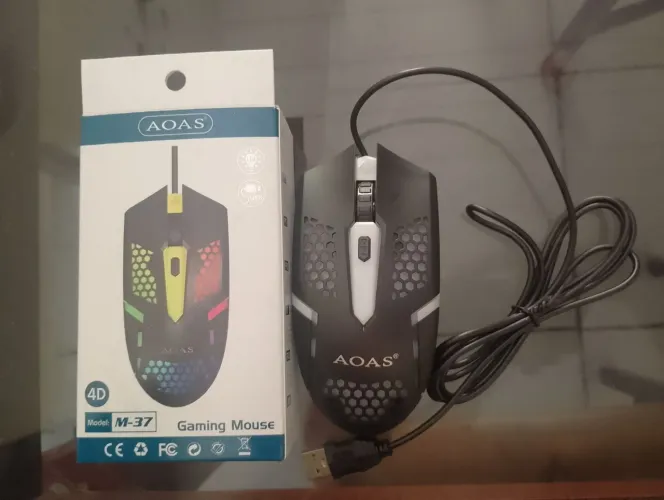 Mouse game colorido com fio 800 1200 1600Dpi