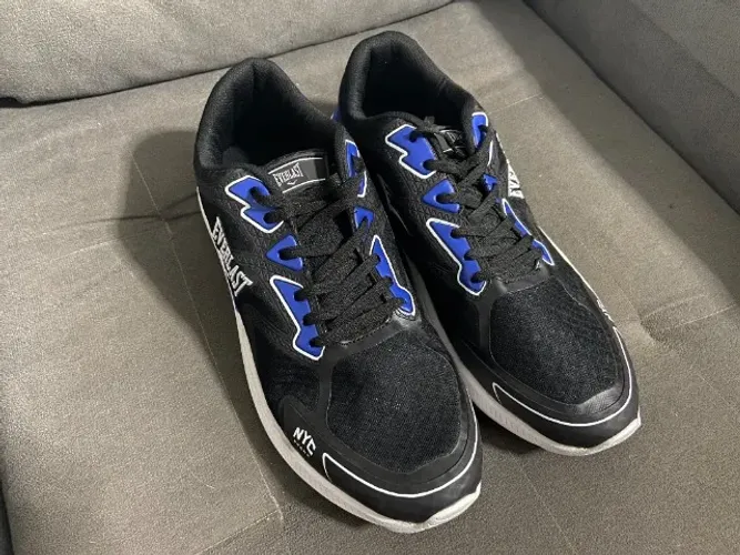 Tênis Everlast 44 Preto / Azul - Novíssimo