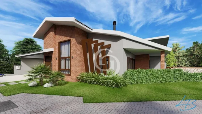 Casa com 4 dormitórios e com terreno de 482 m² em condomínio, por R$ 1.990.000 - Centro -