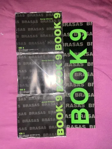 Brasas book livro 9 + CDs 1,2 e 3