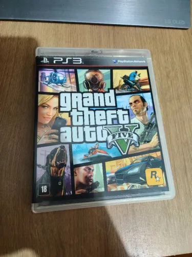 GTA V PS3 - mídia física+ mapa