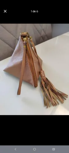 Bolsa de mão Couro Legítimo Nova