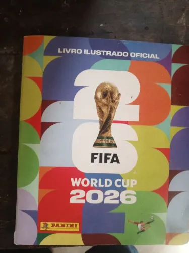 50reais álbum da copa 2026 com poucos figurinhas