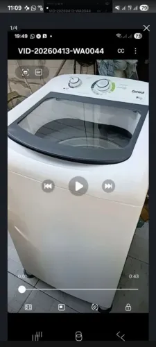 Maquina de lavar 9k 220v..toda boa..leia