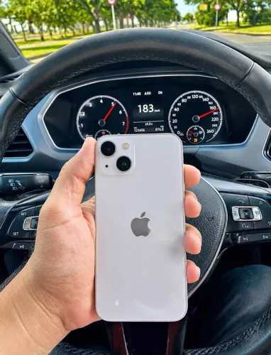 iPhone 13 branco polar top 128gb pra leva hoje 1700