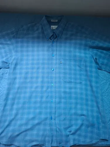 camisa social laville manga curta